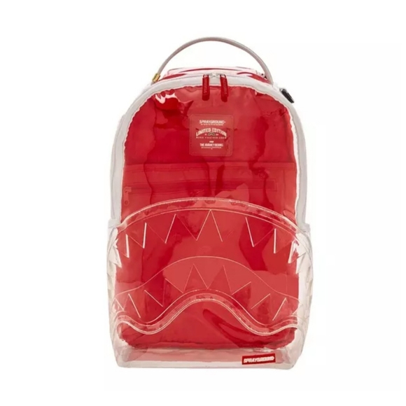COPY - Sprayground Sharks in Paris Clear Backpack - Picture 2 of 5